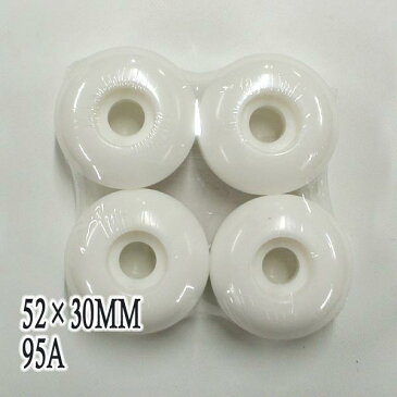 SW WHITE WHEEL 52×30mm 95A スケートボード BLANC WHEEL/ウィール スケボー SK8 [返品、交換及びキャンセル不可]