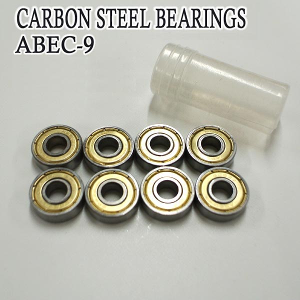 値下げしました！CARBON STEEL BEARING ABEC-9 BLANC/ブランク ベアリング スケートボードベアリング スケボー SK8 