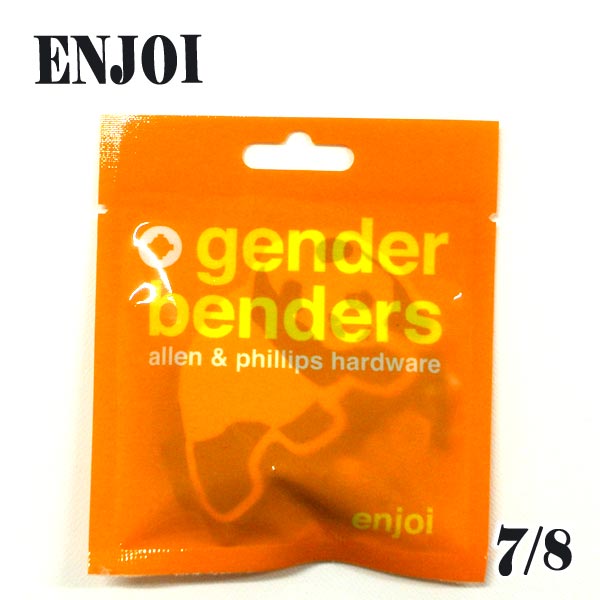 ENJOI エンジョイ GENDER BENDERS ALLEN&PHILLIPS HARDWARE 7 8 ハードウェア ボルト ビス ナット スケートボード用パーツ スケボーSK8 袋パッケージ 返品 交換及びキャンセル不可 