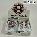 インデペンデント/INDEPENDENT HARD WARE/ハードウェア PHILLIPS +プラス 1 インチ ボルト/ビス/ナット BLACK/SILVE...