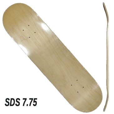 SDS/エスディーエス スケートボード デッキ STAINED BOTTOM 7.75 DECK NATURAL スケボーSK8 [返品、交換及びキャンセル不可]