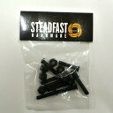 STEADFAST/ステッドファスト 1 BLACK HARD WARE/ハードウェア PHILLIPS プラス 1 インチ ボルト/ビス/ナット スケートボード用パーツ スケボーSK8 袋パッケージ 