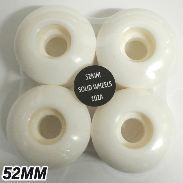 STEADFAST/ステッドファスト WHEEL 52mm WHITE スケートボード WHEEL/ウィール スケボー SK8 