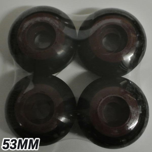 STEADFAST/ƥåɥե TWO TONE WHEEL 53mm BLACK/BROWN ȥܡ WHEEL/ ܡ SK8 [ʡ򴹵ڤӥ󥻥Բ]