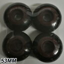 STEADFAST/ステッドファスト TWO TONE WHEEL 53mm BLACK/BROWN スケートボード WHEEL/ウィール スケボー SK8 