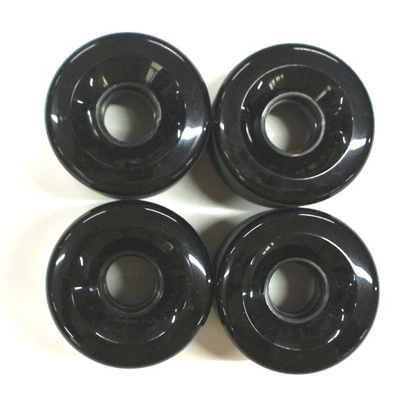 SW BLACK WHEEL 65×45mm 78A クルーザー/ロングボード用 BLANC WHEEL/ウィール BLACK スケボー SK8 [返品、交換及びキャンセル不可]