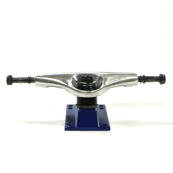 期間限定セール！YOCAHER 5.0 POLISHED SILVER/BLUE TRUCK/トラック スケボーSK8 SKATEBOARD スケートボードトラック [返品、交換及びキャンセル不可] 3