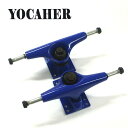 ԌZ[IYOCAHER 5.0 SOLID BLUE TRUCK/gbN XP{[SK8 SKATEBOARD XP[g{[hgbN [ԕiAyуLZs]