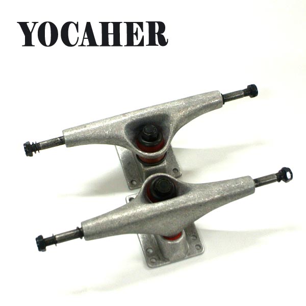 期間限定セール！YOCAHER 6.0 POLISHED SILVER TRUCK/トラック スケボーSK8 SKATEBOARD スケートボードトラック [返品、交換及びキャン..