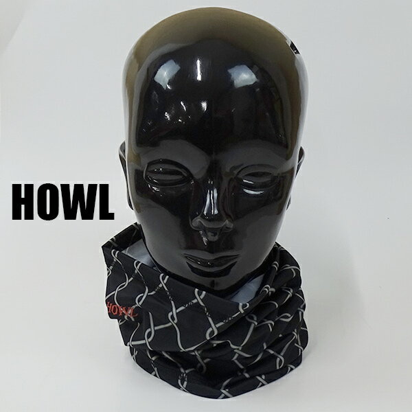 値下げしました！HOWL/ハウル 21-22 LIGHTWEIGHT NECK GAITER CHAIN LINK ネックゲイター ネックウォーマー フェイスマスク スノボースキー [返品、交換及びキャンセル不可] 1