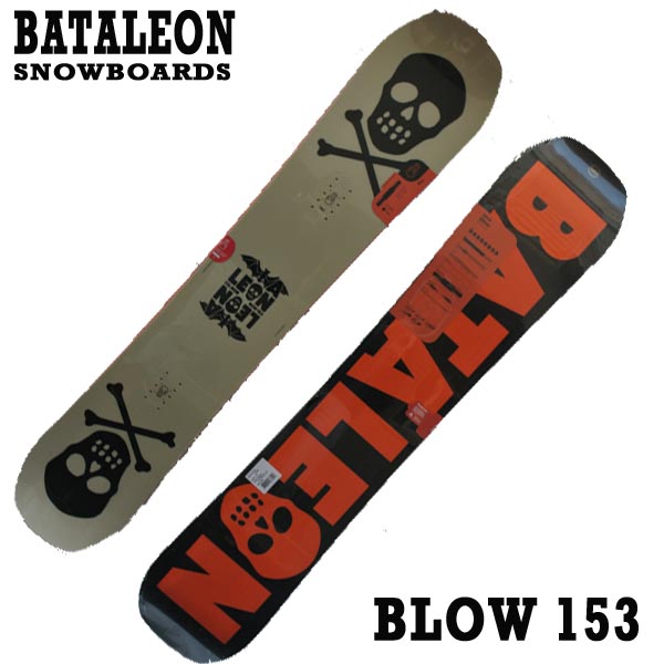 アウトレット！BATALEON/バタレオン BLOW 153 BATALEON SNOWBOARDS スノーボード 板 18-19モデル スノボ[返品、交換及びキャンセル不可]