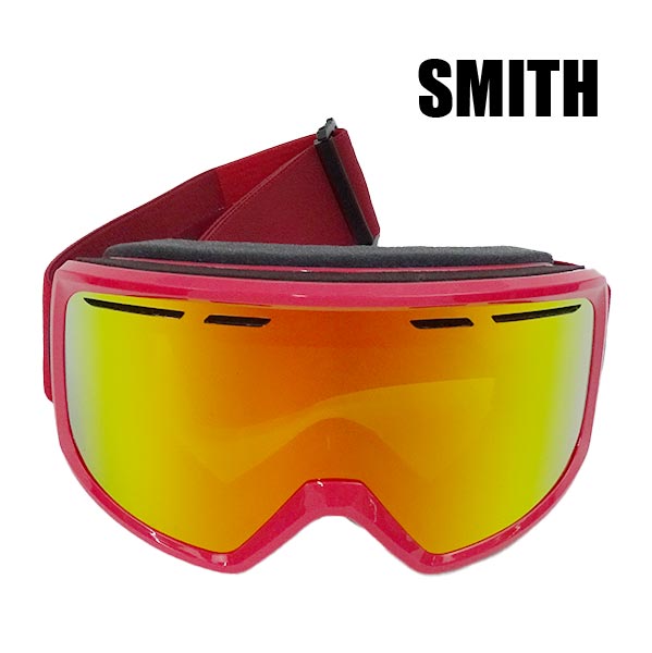 SMITH/スミス SNOW GOGGLE RANGE LAVA RED SOL-X MIRROR SNOWBOARDS スノーボード スキー ゴーグル スノボ 21-22 [返品、交換及びキャンセル不可]