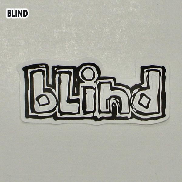 BLIND/ブラインド STICKER/ステッカー OG LOGO DECAL STICKER 約7cm×3cm BLINDのステッカーが入荷しました！ 板にボードに車に！ カスタムにどんどん使ってください！ こちらの商品はアメリカ販売モデルです。 アメリカより直輸入の為、価格については予告なく変更する場合があります。 （ご注文済みの商品につきましてはご注文時の価格です） 別倉庫から発送の為、他の商品と同梱購入の際は 配送まで時間がかかる場合が御座います。