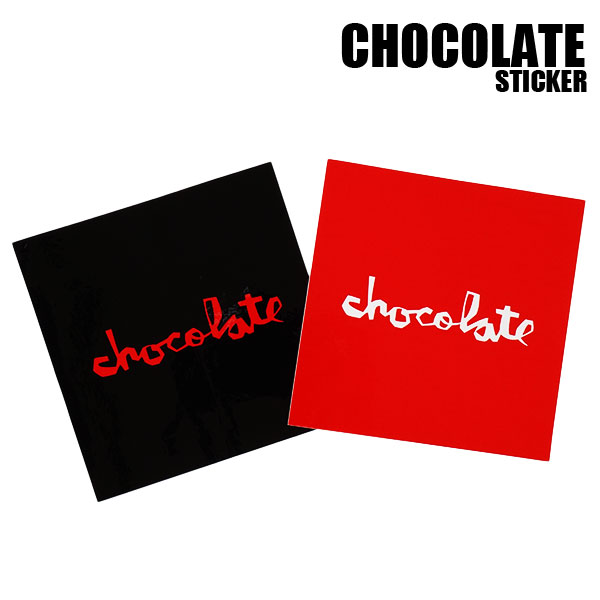 チョコレート ステッカー シール CHOCO HARITAGE STICKER 【F】 STICKER/ステッカー 2COLOR 大きめ[返品、交換及びキャンセル不可] 1