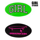 ガール ステッカー シール GIRL OG LOGO NEONS STICKER 【D】 STICKER/ステッカー 2COLOR[返品、交換及びキャンセル不可...