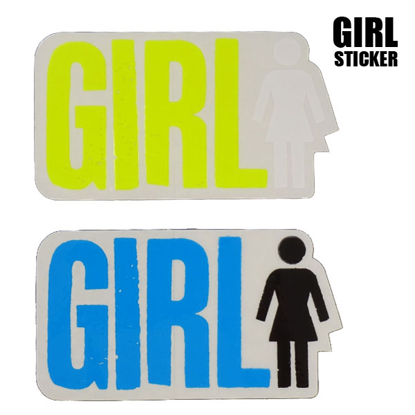 ガール ステッカー シール GIRL OG LOGO NEONS STICKER 【G】 STICKER/ステッカー 2COLOR[返品、交換及びキャンセル…