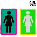 ガール ステッカー シール GIRL OG LOGO NEONS STICKER 【K】 STICKER/ステッカー 2COLOR 大きめ[返品、交換及びキャン...