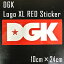 DGK/ǥ STICKER/ƥå LOGO XL RED_02P01Oct16