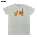 値下げしました！BANKS/バンクス MIA TANINAKA CHAKRA S/S TEE OFF WHITE MENS 19 メンズ 男性用 半袖Tシャツ 丸首 クリックポスト対応