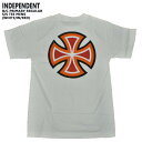 l܂IINDEPENDENT/Cfyfg B/C PRIMARY S/S TEE WHITE W/RED Y TVc jp T-shirts  ێ MENS@NbN|XgΉ