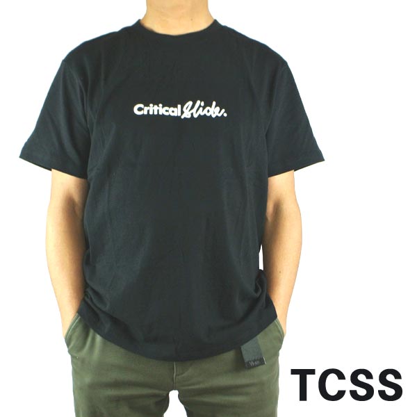 値下げしました！TCSS/The Critical Slide Society 半袖 INSTITUTE S/S BLACK メンズ Tシャツ 男性用 T-shirts 丸首 MENS ザクリティカルスライドソサイエティ 　クリックポスト対応