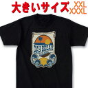 SW オリジナル 大きいサイズ daybreak サーフプリント S/S BLACK TEE 半袖Tシャツ 5.6oz ヘビーウェイト 工場直送 メール便 送料無料 同梱不可