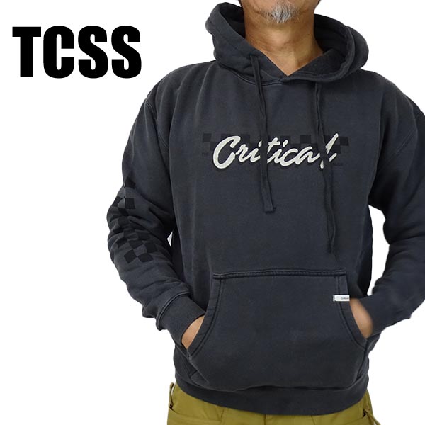 値下げしました！TCSS/The Critical Slide Society DAYTONA HODIE PHANTOM メンズ プルオーバー パーカー ロゴプリント 裏起毛