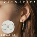 バツリカ ピアス トリム 14KGF シンプル エンドレス フープ ピアス TRIM BY VATSURICA / 14金ゴールドフィルド / トリムバイバツリ...