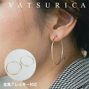 バツリカ ピアス トリム 14KGF シンプル エンドレス フープ ピアス TRIM BY VATSURICA / 14金ゴールドフィルド / トリムバイバツリ...
