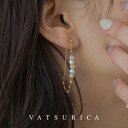 バツリカ ピアス パール ピアス TRIM BY VATSURICA / mia trim / 真鍮 / パール / ゴールド GOLD / トリムバイバツリカ / 両耳用 / ギフト プレゼント 贈り物 / アクセサリー / ワンポイント /メール便送料無料 m-387p1