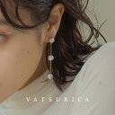 バツリカ ピアス 淡水パール ゴールド ピアス TRIM BY VATSURICA / mia trim / 真鍮 / チタンポスト / トリムバイバツリカ /...