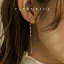 バツリカ ピアス サージカルステンレス チェーン ピアス TRIM BY VATSURICA / mia trim 【金属アレルギー対応】316L / シルバー...