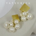 バツリカ ピアス ミアトリム パールビッグ ピアス TRIM BY VATSURICA / mia trim / パール /トリムバイバツリカ / ギフト プレゼント 贈り物 / 両耳用 / アクセサリー / ワンポイント /メール便送料無料 m-100p-dia