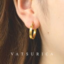バツリカ ピアス トリム 【金属アレルギー対応】 / サージカルステンレス / 316L / フープピアス / GOLD ゴールド / TRIM BY VATS...