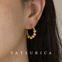 バツリカ ピアス トリム 【金属アレルギー対応】 / サージカルステンレス / 316L / フープピアス / GOLD ゴールド / TRIM BY VATS...
