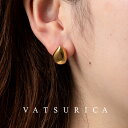バツリカ ピアス トリム 【金属アレルギー対応】 / サージカルステンレス / 316L / ドロップピアス / GOLD ゴールド / TRIM BY VAT...