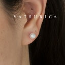バツリカ ピアス トリム 【金属アレルギー対応】 / サージカルステンレス / 316L / 一粒 パール ピアス / TRIM BY VATSURICA / ...