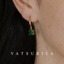 バツリカ ピアス トリム 【金属アレルギー対応】 / サージカルステンレス / 316L / キュービックジルコニア ピアス / TRIM BY VATSURICA / トリムバイバツリカ / ギフト プレゼント 贈り物 / アクセサリー / ワンポイント / 両耳用 / メール便送料無料 af-025p-gr 可愛い(4)