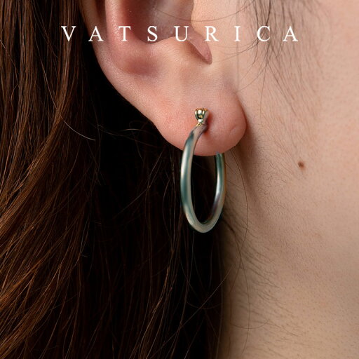 バツリカ ピアス ミアトリム メタル フープ ピアス TRIM BY VATSURICA 【金属アレルギー対応】真鍮 / シルバー SILVER / トリムバイバツリカ / ギフト プレゼント 贈り物 / アクセサリー / 両耳用 / ワンポイント /メール便送料無料 m-432p1-sv可愛い おしゃれ バツリカ ピアス ミアトリム メタル フープ ピアス TRIM BY VATSURICA 【金属アレルギー対応】真鍮 / シルバー SILVER / トリムバイバツリカ / ギフト プレゼント 贈り物 / アクセサリー / 両耳用 / ワンポイント /メール便送料無料 m-432p1-sv可愛い おしゃれ