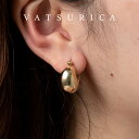 バツリカ ピアス ミアトリム メタル フープ ピアス TRIM BY VATSURICA 【金属アレルギー対応】真鍮 / ゴールド GOLD / トリムバイバツ...