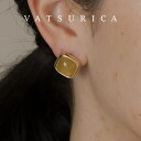 バツリカ ミアトリム アクリル スクエア ピアス TRIM BY VATSURICA / 真鍮 / トリムバイバツリカ / ギフト プレゼント 贈り物 / アク...