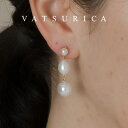 バツリカ ミアトリム 淡水パール ピアス TRIM BY VATSURICA 【金属アレルギー対応】真鍮 / チタンポスト / トリムバイバツリカ / ギフト ...