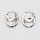 バツリカ LOINE メタル ラウンド フープピアス / SILVER シルバー / TRIM BY VATSURICA / トリムバイバツリカ / ギフト プ...