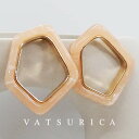 バツリカ LOINE カラー アクリル ピアス / TRIM BY VATSURICA / トリムバイバツリカ / ギフト プレゼント 贈り物 / アクセサリー / ワンポイント / 両耳用 / l-1115p4おしゃれ かわいい きれい