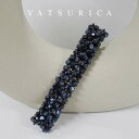 バツリカ ビーズ バレッタ BY VATSURICA / ヘアアクセサリー / トリムバイバツリカ / ギフト プレゼント 贈り物 / アクセサリー / ワンポ...