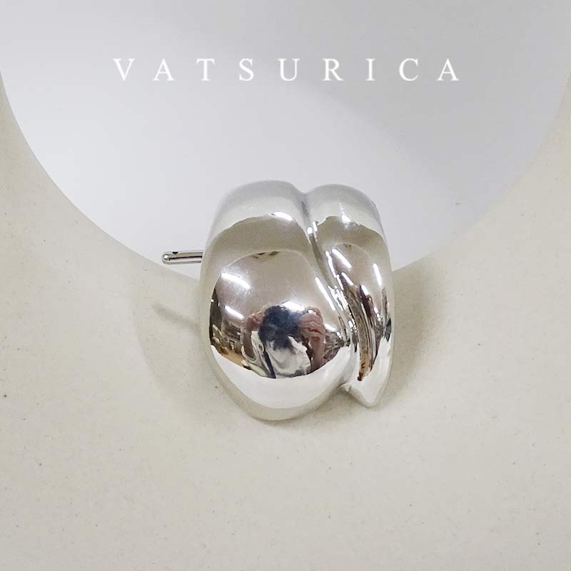 バツリカ ニュアンス ぷっくり ヘアカフ BY VATSURICA / ヘアアクセサリー / トリムバイバツリカ / ギフト プレゼント 贈り物 / アクセサリー / ワンポイント / メール便送料無料 th-230svおしゃれ かわいい きれい