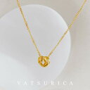 バツリカ リング トリム メタル モチーフ ネックレス TRIM BY VATSURICA / 真鍮 / メタル / ゴールド GOLD / トリムバイバツリカ...