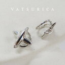 バツリカ ラウンド メタル シルバー イヤリング / TRIM BY VATSURICA / トリムバイバツリカ / アクセサリー / ギフト プレゼント 贈り...