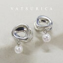 バツリカ ラウンド メタル シルバー イヤリング / TRIM BY VATSURICA / トリムバイバツリカ / アクセサリー / ギフト プレゼント 贈り...