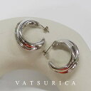 バツリカ LOINE メタル ビッグ フープ ピアス / SILVER シルバー / TRIM BY VATSURICA / トリムバイバツリカ / ギフト プ...